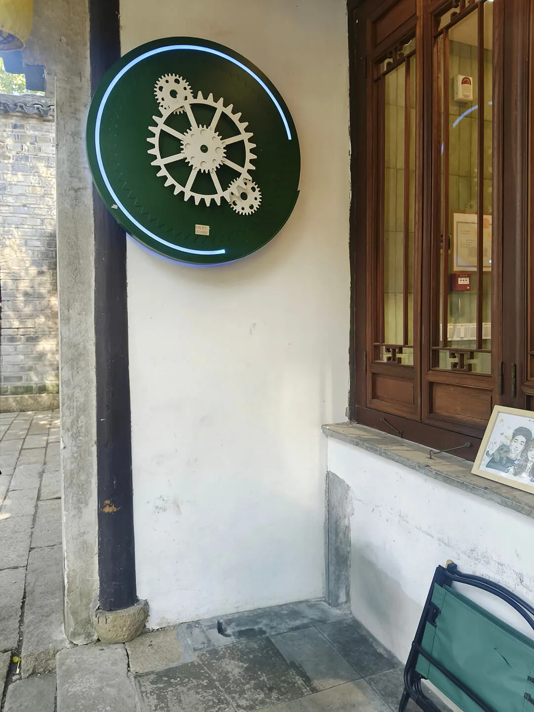 美食门店一角
